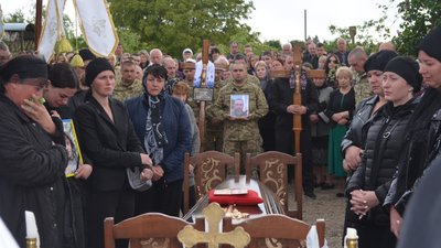 Похорон бійця Віктора Войчишина Похорон бійця Віктора Войчишина
