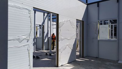 У миколаївській лікарні будують нове інфекційне відділення У миколаївській лікарні будують нове інфекційне відділення