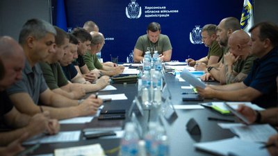 Херсонщина, Рада оборони, засідання, евакуація