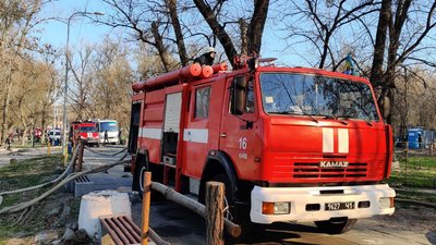 У київському Гідропарку горіло кафе