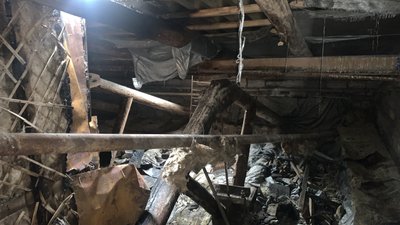 Загашена пожежа в горищі закладу, 23 січня 2024 року. Загашена пожежа в горищі закладу, 23 січня 2024 року.