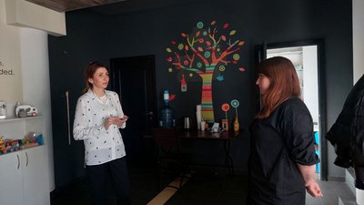 Уляна Кінаш у Центрі розвитку дитини та підтримки сім’ї Уляна Кінаш у Центрі розвитку дитини та підтримки сім’ї