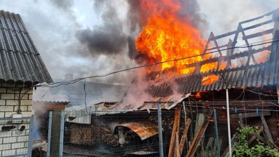 Пожежа у приватному будинку в Ківерцях