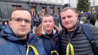 Тернополяни долучилися до акції на підтримку Стерненка Тернополяни долучилися до акції на підтримку Стерненка