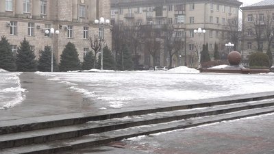 Ожеледиця на Соборній площі
