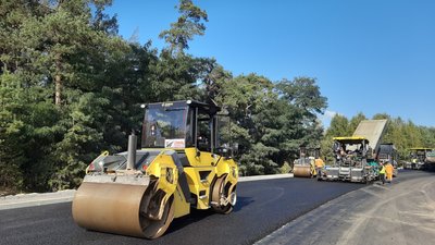 Ремонт дороги під’їздах до митного пункту пропуску "Ягодин — Дорогуськ"