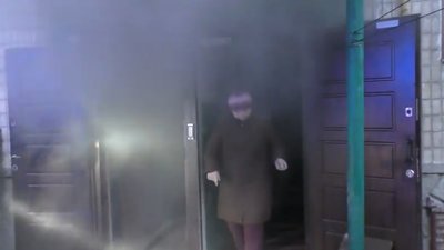16 людей евакуювали із житлового будинку через пожежу