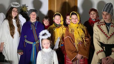 Вертеп від тернопільського "Карітасу" Вертеп від тернопільського "Карітасу"