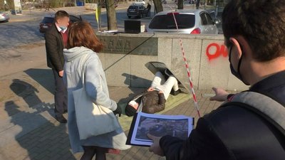 У центрі Києва провели експерименти у справі щодо вбивств майданівців У центрі Києва провели експерименти у справі щодо вбивств майданівців