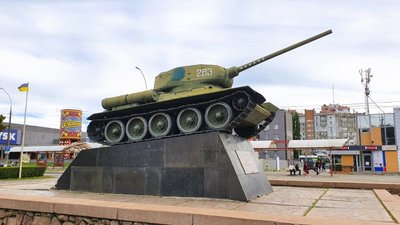 У Миколаєві декомунізували танк Т-34