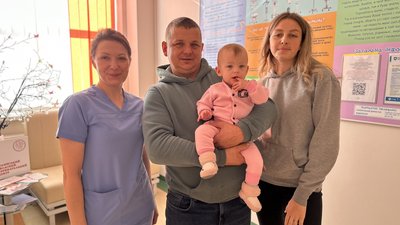 Пологи на 23 тижні, вага 550 грамів та зріст 30 см: історія недоношеної Богдани з Волині Пологи на 23 тижні, вага 550 грамів та зріст 30 см: історія недоношеної Богдани з Волині