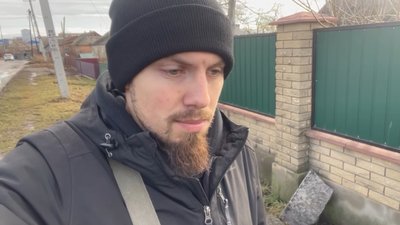 Горіла волонтерська автівка ветерана з Вінниччини Романа Кашпура: він підозрює підпал Горіла волонтерська автівка ветерана з Вінниччини Романа Кашпура: він підозрює підпал