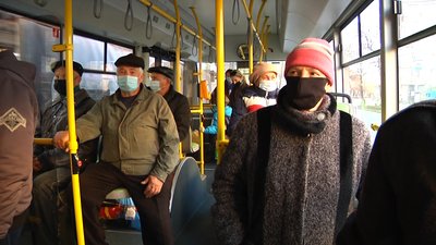 "Червона" зона – у Житомирі вступили в дію обмеження на проїзд у громадському транспорті "Червона" зона – у Житомирі вступили в дію обмеження на проїзд у громадському транспорті