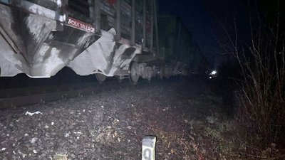 Поїзд, який наїхав на чоловіка