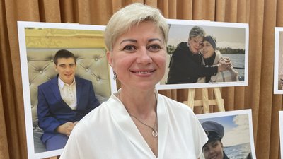 Валентина Ткаченко, організаторка фотовиставки, 28 жовтня 2023 року