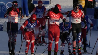 Російські лижники на зимових Олімпійських іграх 2022 року в Пекіні