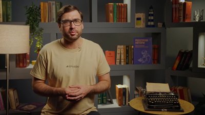 Ведучий курсу творчого письма від "Культурних сил" Влад Сторітелер