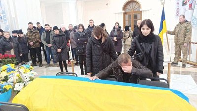 В Івано-Франківську попрощалися з загиблим бійцем Володимиром Форемським