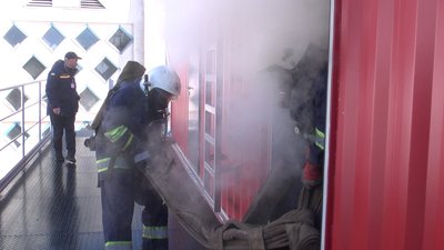 У Вінниці відбулись змагання серед співробітників ДСНС У Вінниці відбулись змагання серед співробітників ДСНС