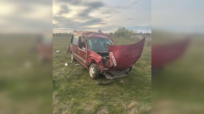 Пошкоджений автомобіль внаслідок ДТП