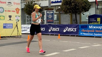 У Франківську змагаються спортсмени із спортивної ходьби