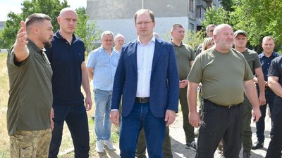 Міністр довкілля та голова Держводагентства у Снігурівці Міністр довкілля та голова Держводагентства у Снігурівці