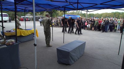 У Кропивницькому попрощалися з військовими Олександром Хижевським і Максимом Петріді У Кропивницькому попрощалися з військовими Олександром Хижевським і Максимом Петріді