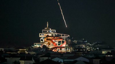 Ракета падаї в ОАЕ