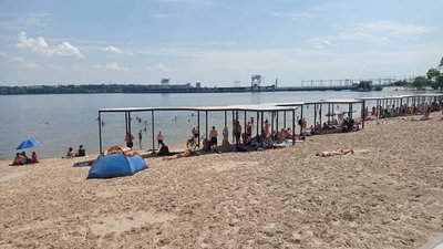 Рятувальники провели рейд пляжами Запоріжжя та нагадали про заборону їх відвідування