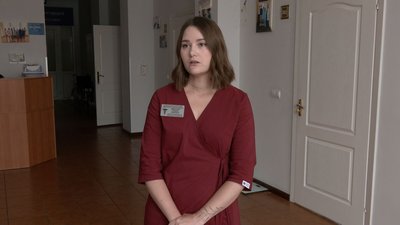 Трансплант-координаторка Волинської обласної лікарні Тетяна Мигалега Трансплант-координаторка Волинської обласної лікарні Тетяна Мигалега