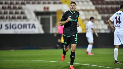 Артем Кравець забив у другому матчі чемпіонату Туреччини поспіль