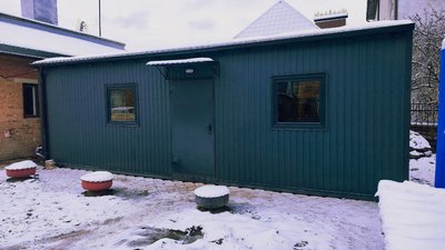 Модульний будинок для тимчасового проживання у Луцьку Модульний будинок для тимчасового проживання у Луцьку