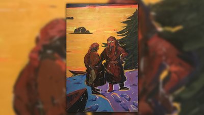 Євгеній Мерман. "Сибиряки", 2019. З виставки в галереї "Цех" Євгеній Мерман. "Сибиряки", 2019. З виставки в галереї "Цех"