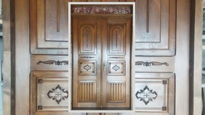 реставрація дверей, відреставровані двері