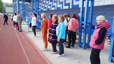 У Сумах провели спортивні змагання серед людей поважного віку У Сумах провели спортивні змагання серед людей поважного віку