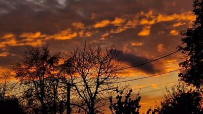 Погода, Захід сонця