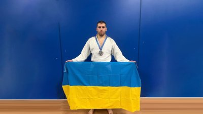 Нацгвардієць з Вінниччини здобув срібну нагороду на молодіжному чемпіонаті Європи з дзюдо