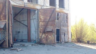 Війська РФ влучили в колишній завод у Синельниківському районі Дніпропетровщини