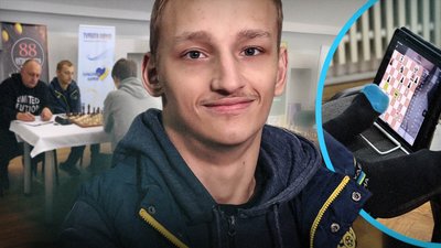 Шахіст з Харкова Іван Зінов’єв