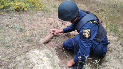 На Полтавщині знищили боєприпаси часів минулих війн