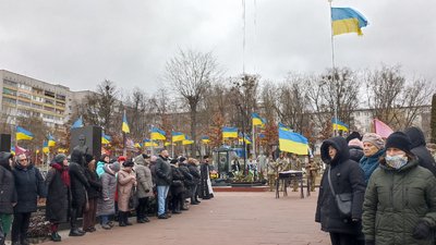 Прощання, загиблий воїн, окупована Херсонщина, загибель під Мар'їнкою, 95 бригада Прощання, загиблий воїн, окупована Херсонщина, загибель під Мар'їнкою, 95 бригада