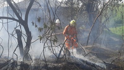 7 пожеж за добу – на Сумщині ліквідовують загоряння сухостою