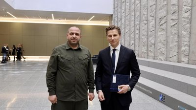Міністр оборони України Рустем Умєров та міністр оборони Фінляндії Антті Гяккянен