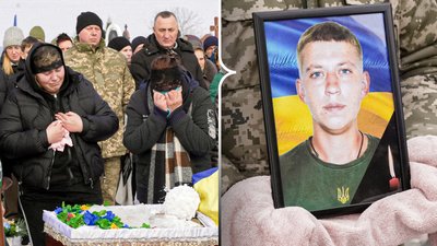 Прощання з військовою Юлією Березюк