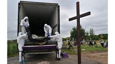 На Київщині виявили тіло чоловіка, розстріляного росіянами під час окупації