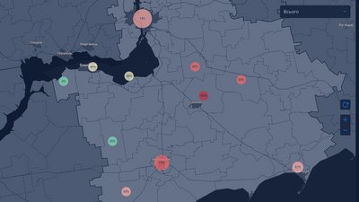 Лікарні на Запоріжжі, що приймають хворих на COVID-19, заповнені на 70 відсотків Лікарні на Запоріжжі, що приймають хворих на COVID-19, заповнені на 70 відсотків