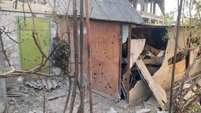 Нікополь, обстріл