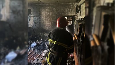 У Запоріжжі під час пожежі у власному будинку загинув 53-річний чоловік