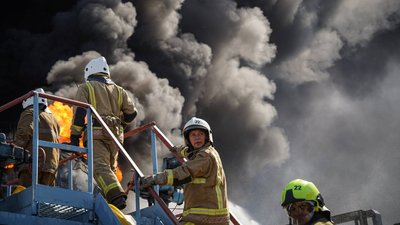 У кременчуці загасили пожежу на НПЗ