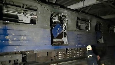 Ракетний удар частково зруйнував депо метрополітену у Харкові — поліція Ракетний удар частково зруйнував депо метрополітену у Харкові — поліція